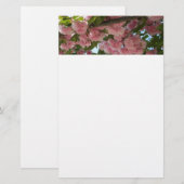Doppelblühende Kirschbaum IV Frühjahr Briefpapier (Vorne/Hinten)