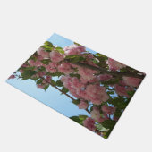 Doppelblühende Kirschbaum IV Frühjahr Fußmatte (Schrägansicht)