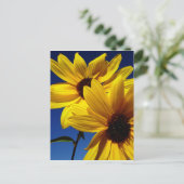 Doppelblume Postkarte (Stehend Vorderseite)