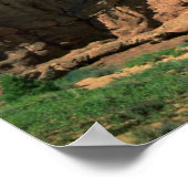 Doppelbogen, Arches National Park, Utah Poster (Ecke)