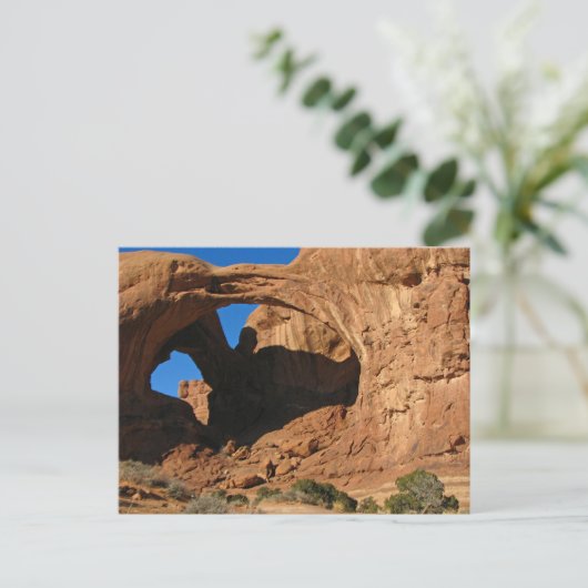 Doppelbogen, Arches Nationalpark Postkarte (Stehend Vorderseite)