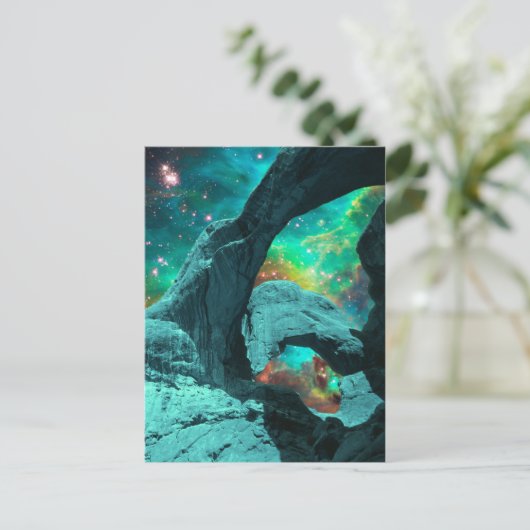 Doppelbogen in der Postkarte Platz (Stehend Vorderseite)