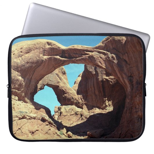 Doppelbogen Laptopschutzhülle (Vorderseite)