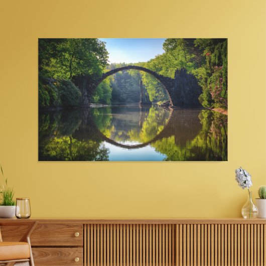 Doppelbogen Leinwanddruck (Insitu (Wohnzimmer))