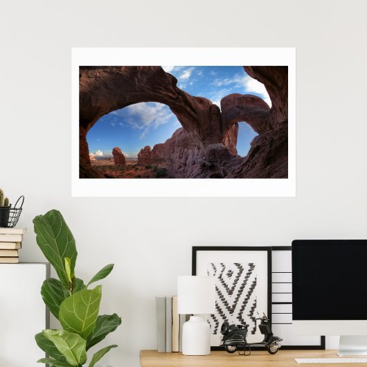 Doppelbogen Poster (Heimbüro)