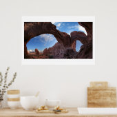 Doppelbogen Poster (Küche)