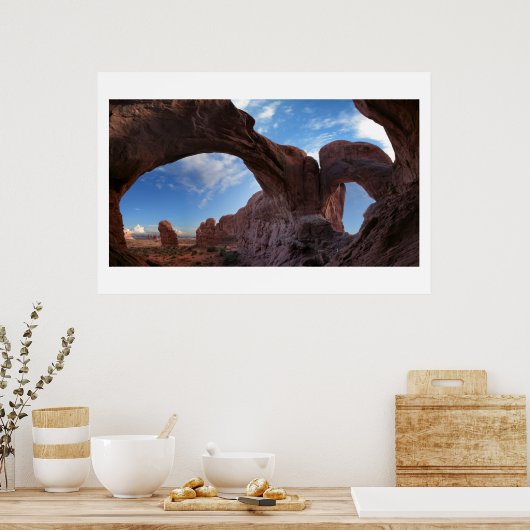 Doppelbogen Poster (Küche)