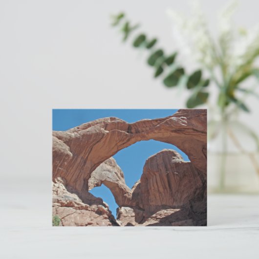 Doppelbögen Postkarte (Stehend Vorderseite)