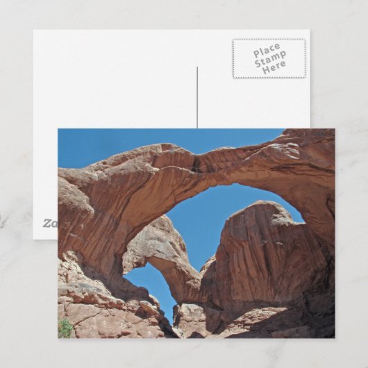 Doppelbögen Postkarte (Vorne/Hinten)