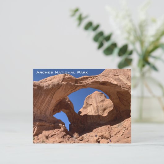 Doppelbogen Postkarte (Stehend Vorderseite)