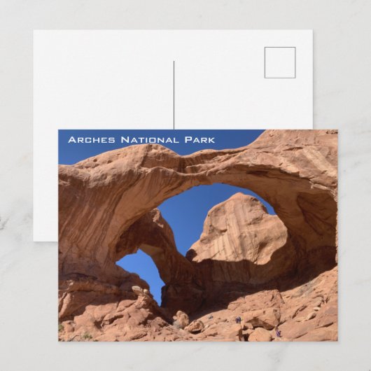 Doppelbogen Postkarte (Vorne/Hinten)