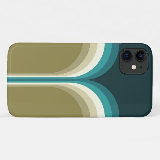 Doppelbogendekoration im Retrostil Case-Mate iPhone Hülle (Rückseite (Horizontal))