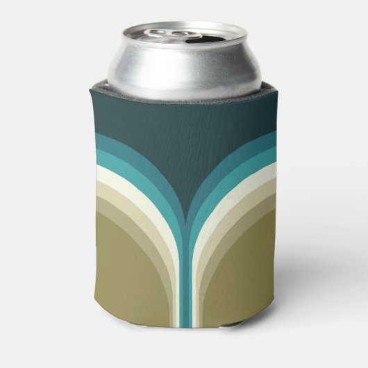 Doppelbogendekoration im Retrostil Dosenkühler (Kanne Rückseite)