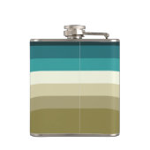 Doppelbogendekoration im Retrostil Flachmann (Rückseite)