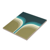 Doppelbogendekoration im Retrostil Fliese (Seite)