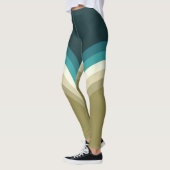 Doppelbogendekoration im Retrostil Leggings (Links)