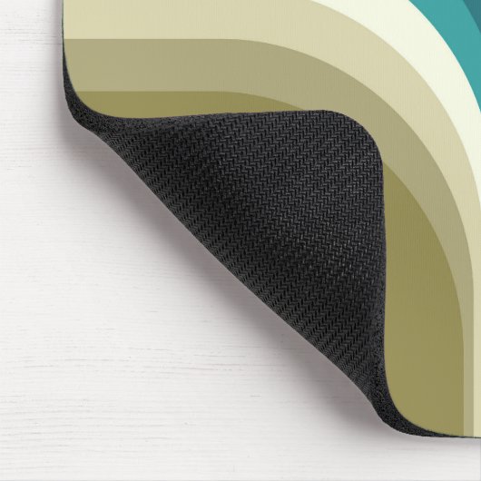 Doppelbogendekoration im Retrostil Mousepad (Ecke)