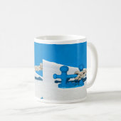 Doppelbollard mit Seil Kaffeetasse (VorderseiteRechts)