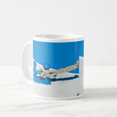 Doppelbollard mit Seil Kaffeetasse (Vorderseite Links)