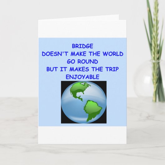 Doppelbrücke Karte (Vorderseite)