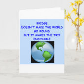 Doppelbrücke Karte (Gelbe Blume)