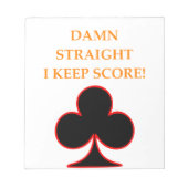 Doppelbrücke Notizblock (Vorderseite)