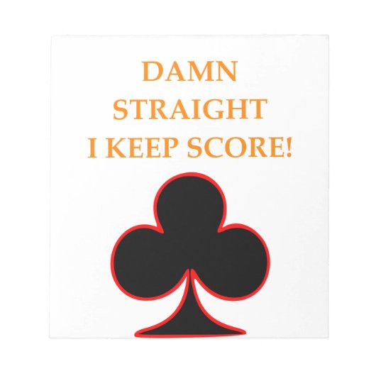 Doppelbrücke Notizblock (Vorderseite)