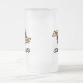 Doppelbrücken-Glas-Tasse Mattglas Bierglas (Mittel)