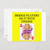 Doppelbrücken-Player Postkarte (Vorne/Hinten)
