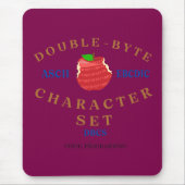 Doppelbyte-Zeichensatz in der Cobol-Programmierung Mousepad (Vorne)