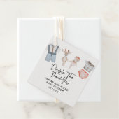 Doppeldanke neutrale Twins Kleidung Gefälligkeitst Geschenkanhänger (Beispiel)