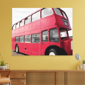 Doppeldecker-Bus Leinwanddruck (Insitu (Wohnzimmer))