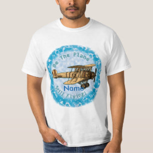 Doppeldecker-Flugzeug T-Shirt