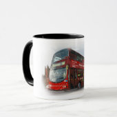 Doppeldecker-London-Bus Tasse (Vorderseite Links)
