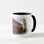 Doppeldecker-London-Bus Tasse (VorderseiteRechts)