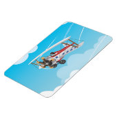 Doppeldecker Magnet (Linke Seite)