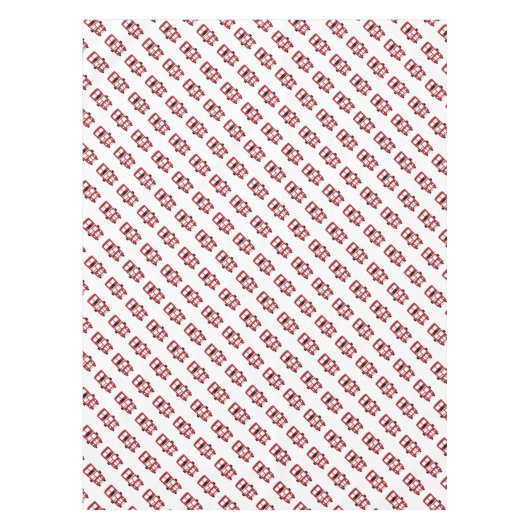 Doppeldecker mit roter Decke (Vorderseite)