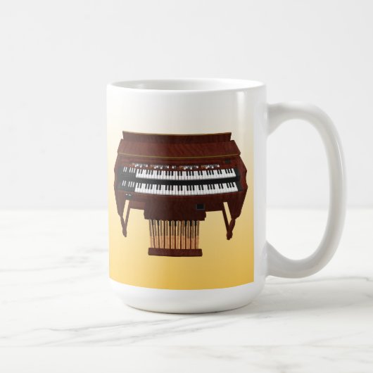 Doppeldecker-Organ: Modell 3D: Kaffee-Tasse Kaffeetasse (Rechts)