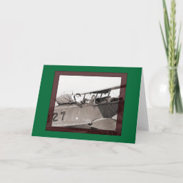 Doppeldecker Sankt Feiertagskarte