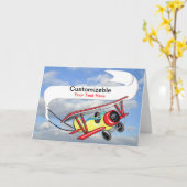 Doppeldecker-Schleppen-Fahne kundengerecht Karte (Gelbe Blume)