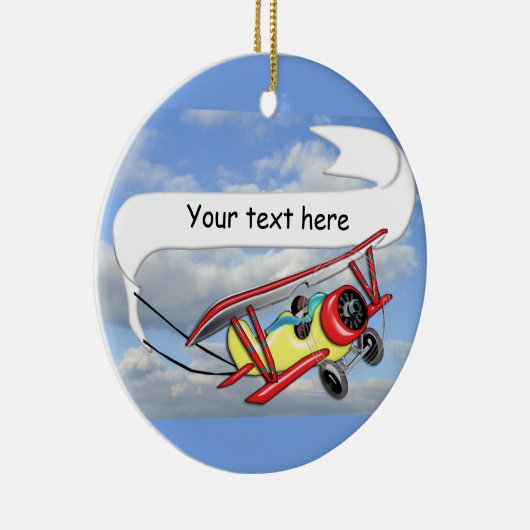 Doppeldecker-Schleppen-Fahne kundengerecht Keramikornament (Rechts)