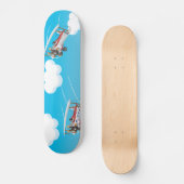 Doppeldecker Skateboard (Vorderseite)