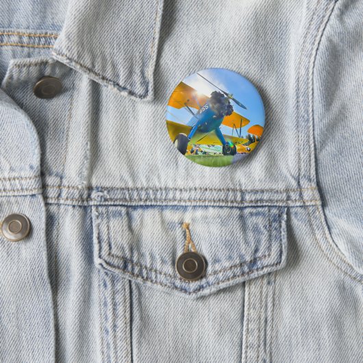 Doppeldecker-Sonnenschein Button (Beispiel)