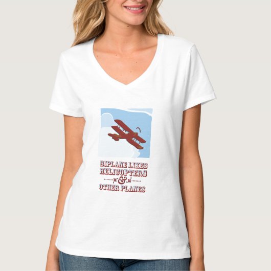 Doppeldecker T-Shirt (Vorderseite)