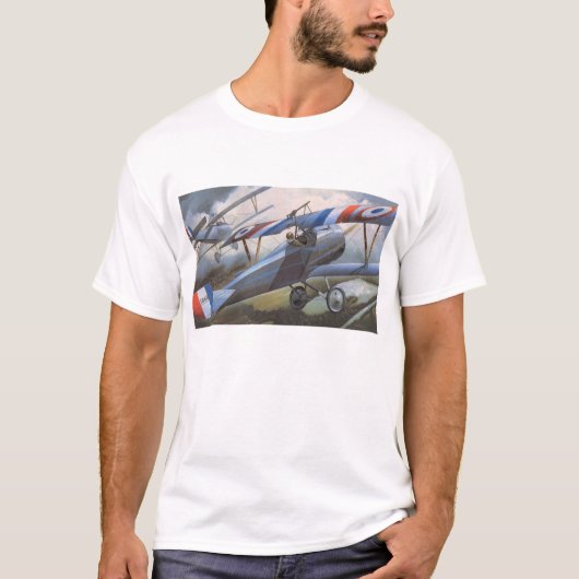 Doppeldecker WW1 T-Shirt (Vorderseite)