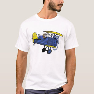 Doppeldeckerblau T-Shirt