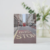 Doppeldeckerbus in London Postkarte (Stehend Vorderseite)