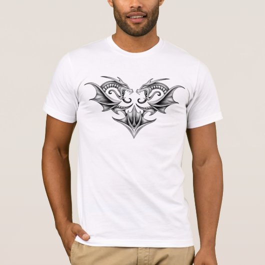 Doppeldrachen T-Shirt (Vorderseite)