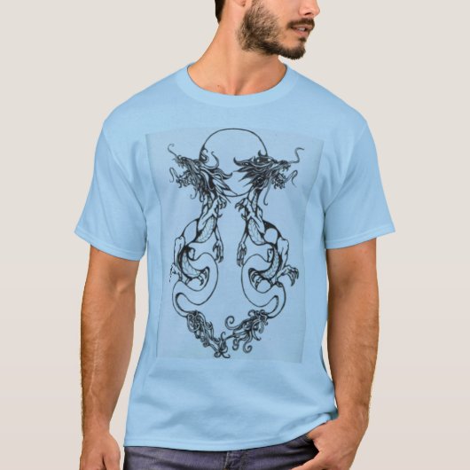 Doppeldrachen T-Shirt (Vorderseite)