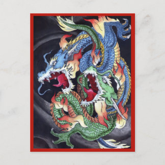 Doppeldragons Postkarte